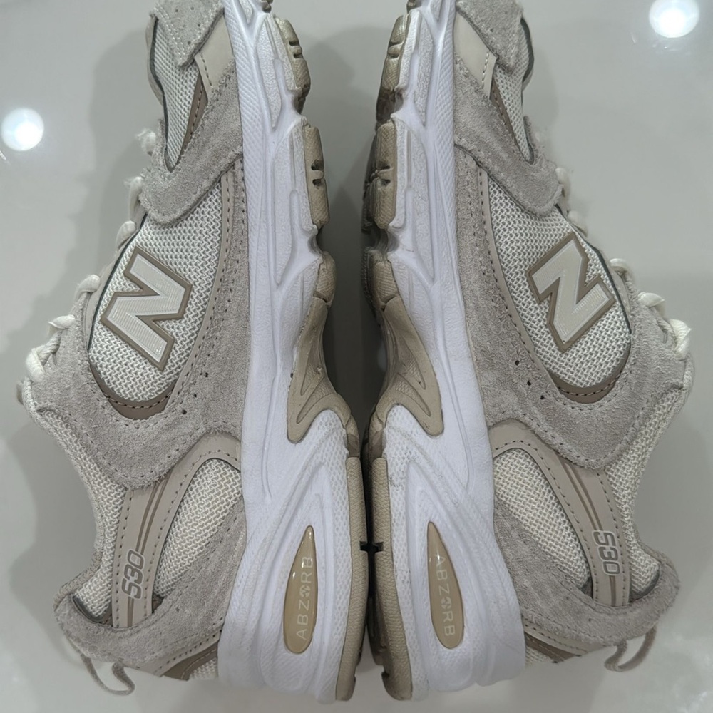 New Balance 530 Sneakers in Gray and Cream